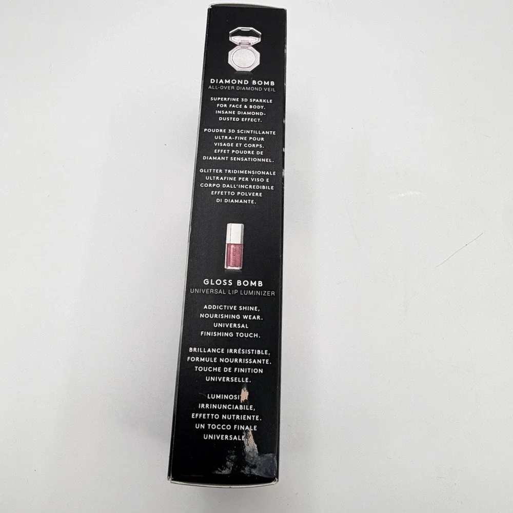 Fenty Beauty Diamond Bomb Baby Mini Face & Lip Gloss Travel Set Limited Edition